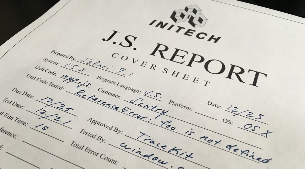 Capture & Report JavaScript Errors with window.onerror | Sentry Blog