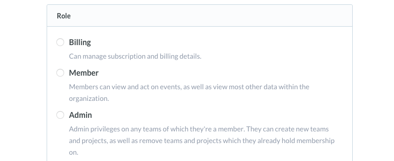 Rethinking Roles | Sentry Blog