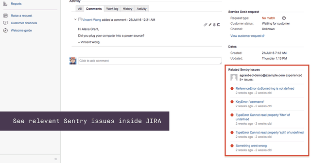 Extending Support to JIRA Service Desk