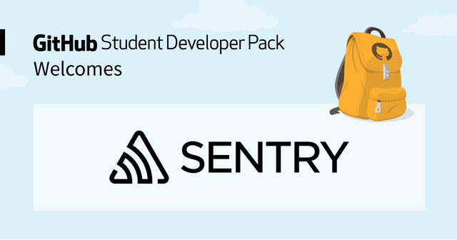 Get Free Access to Sentry in the GitHub Student Developer Pack