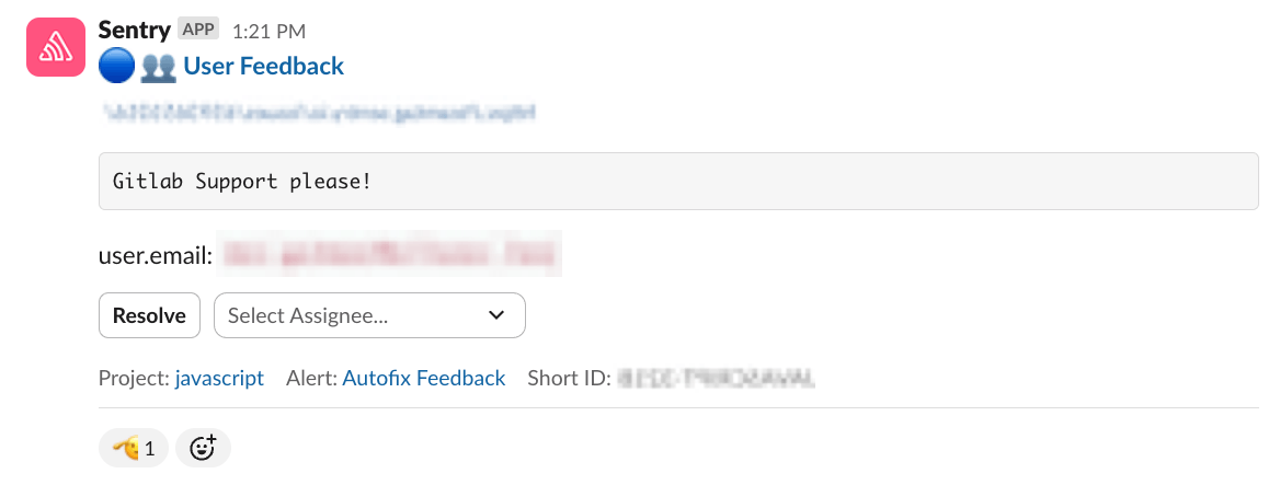 Gitlab Support Screenshot