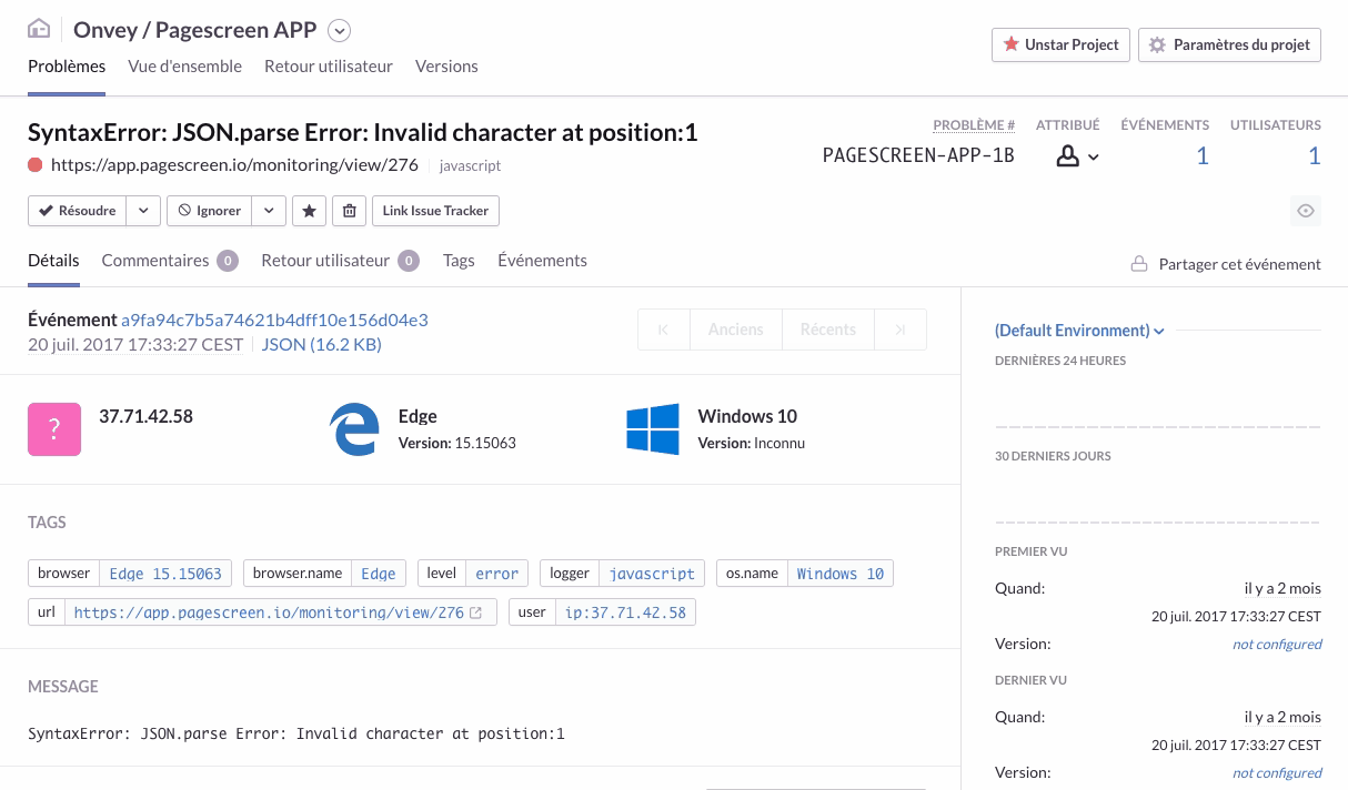See errors through user's eyes