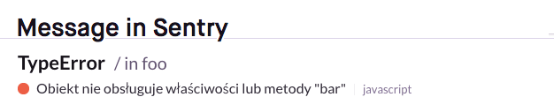 Polish language error
