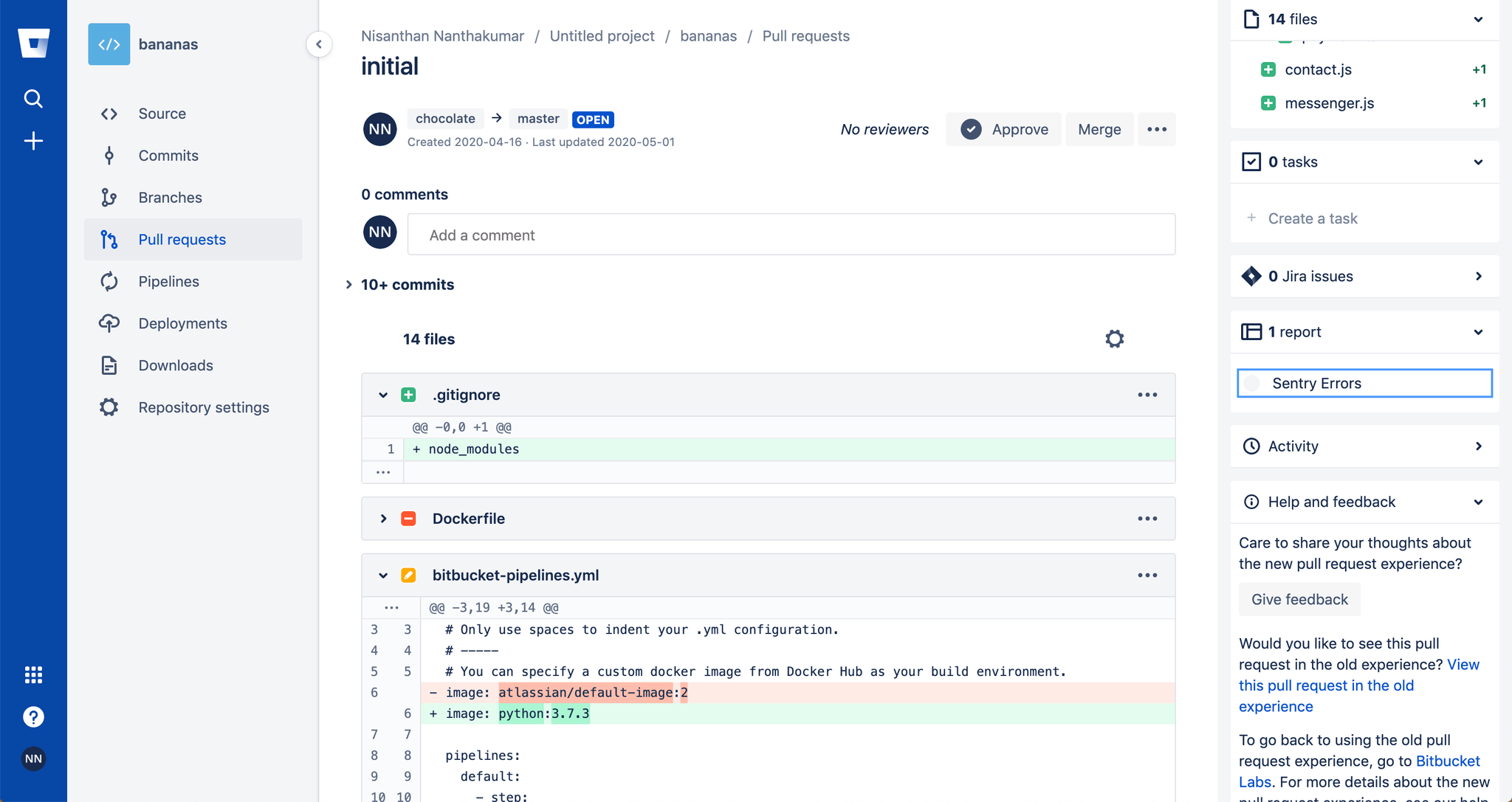 bitbucket-code-insights-right-menu
