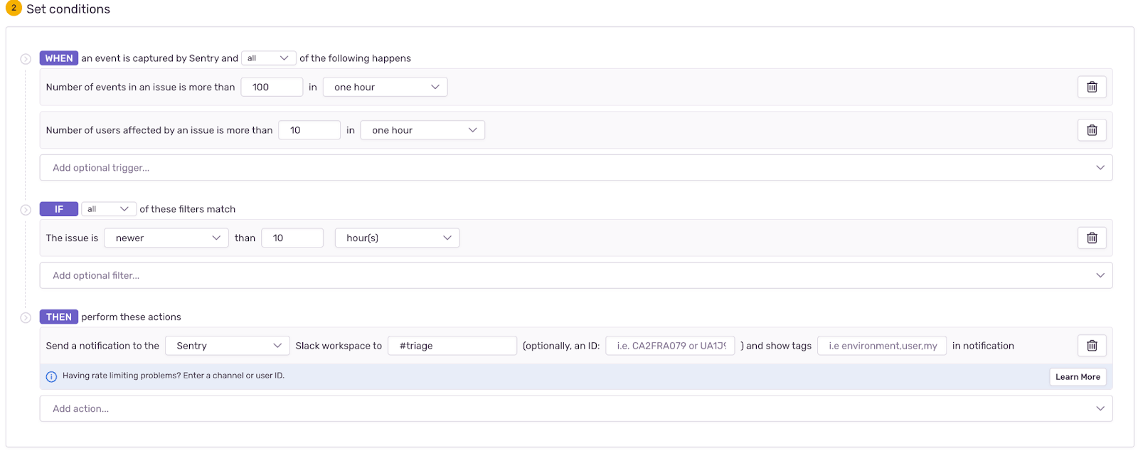 notify the right person