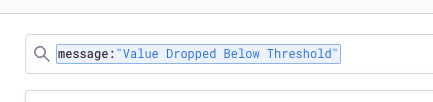 value drop