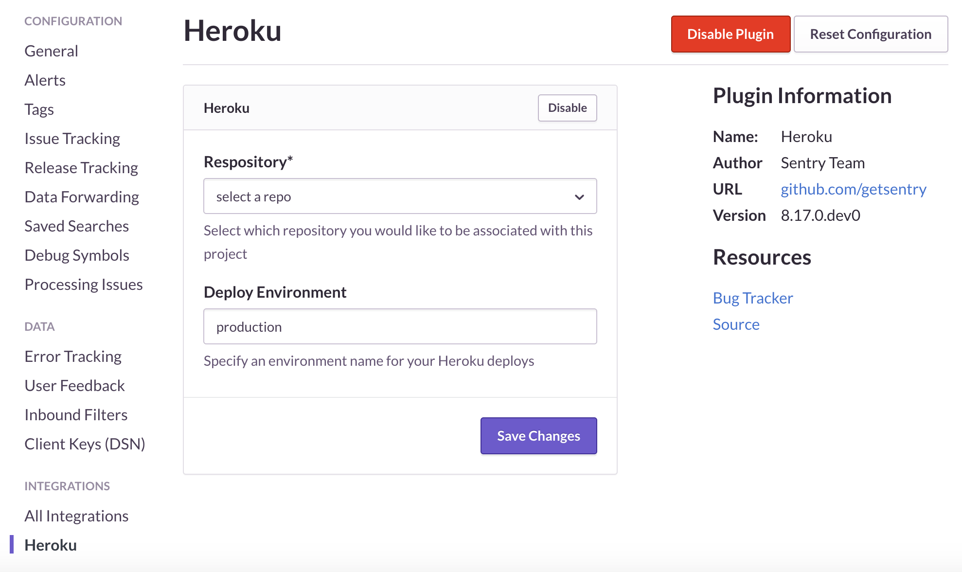 Configure Heroku
