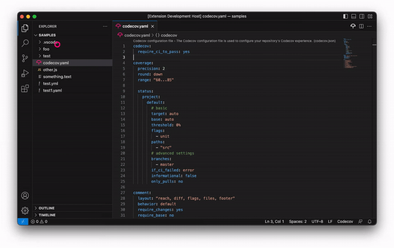 Codecov-VSCode-Overview