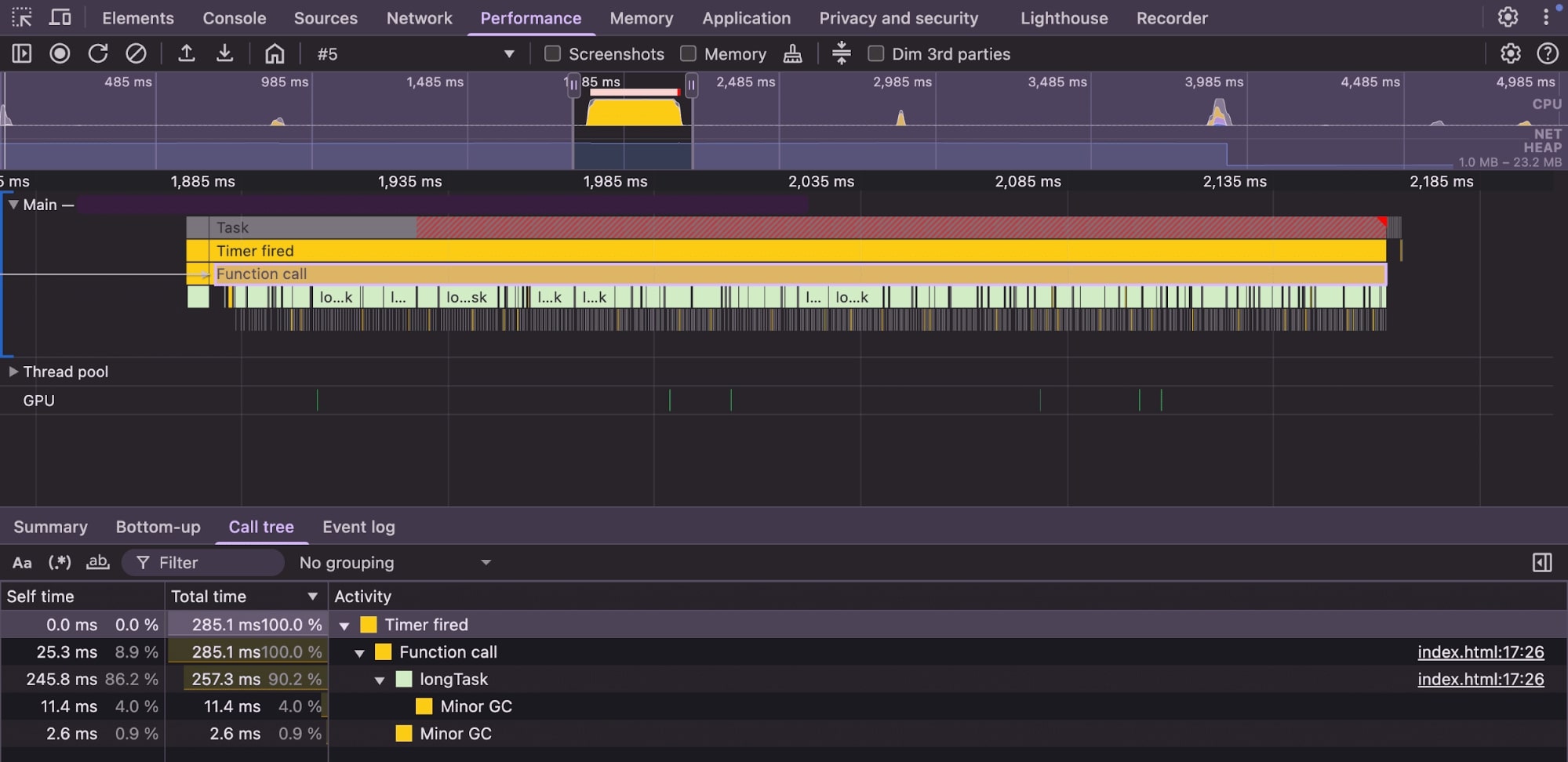 chrome-devtools-performance-long-task