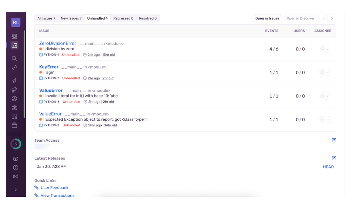 Sentry Screenshot 7