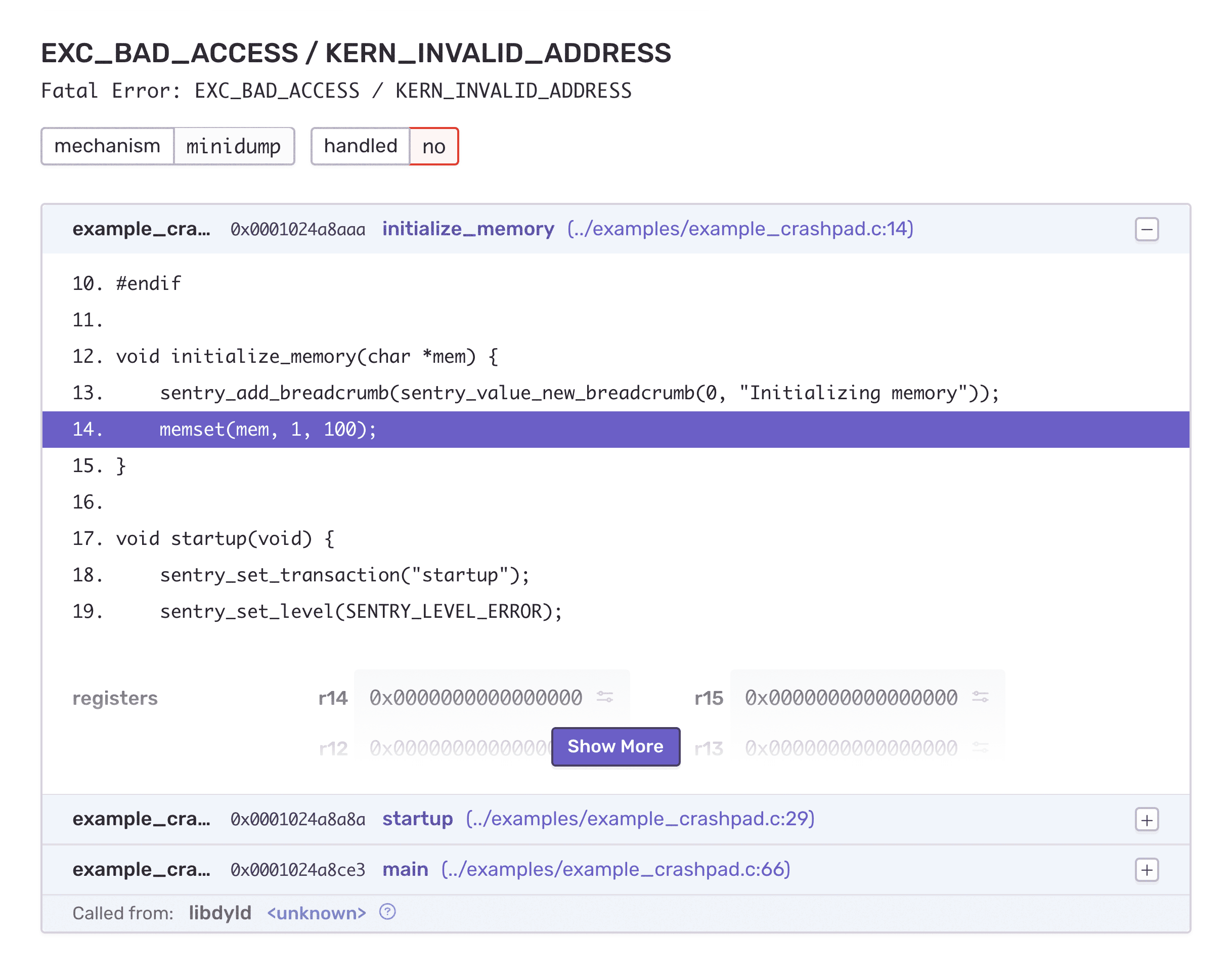 Source context provided by Sentry via stack trace.
