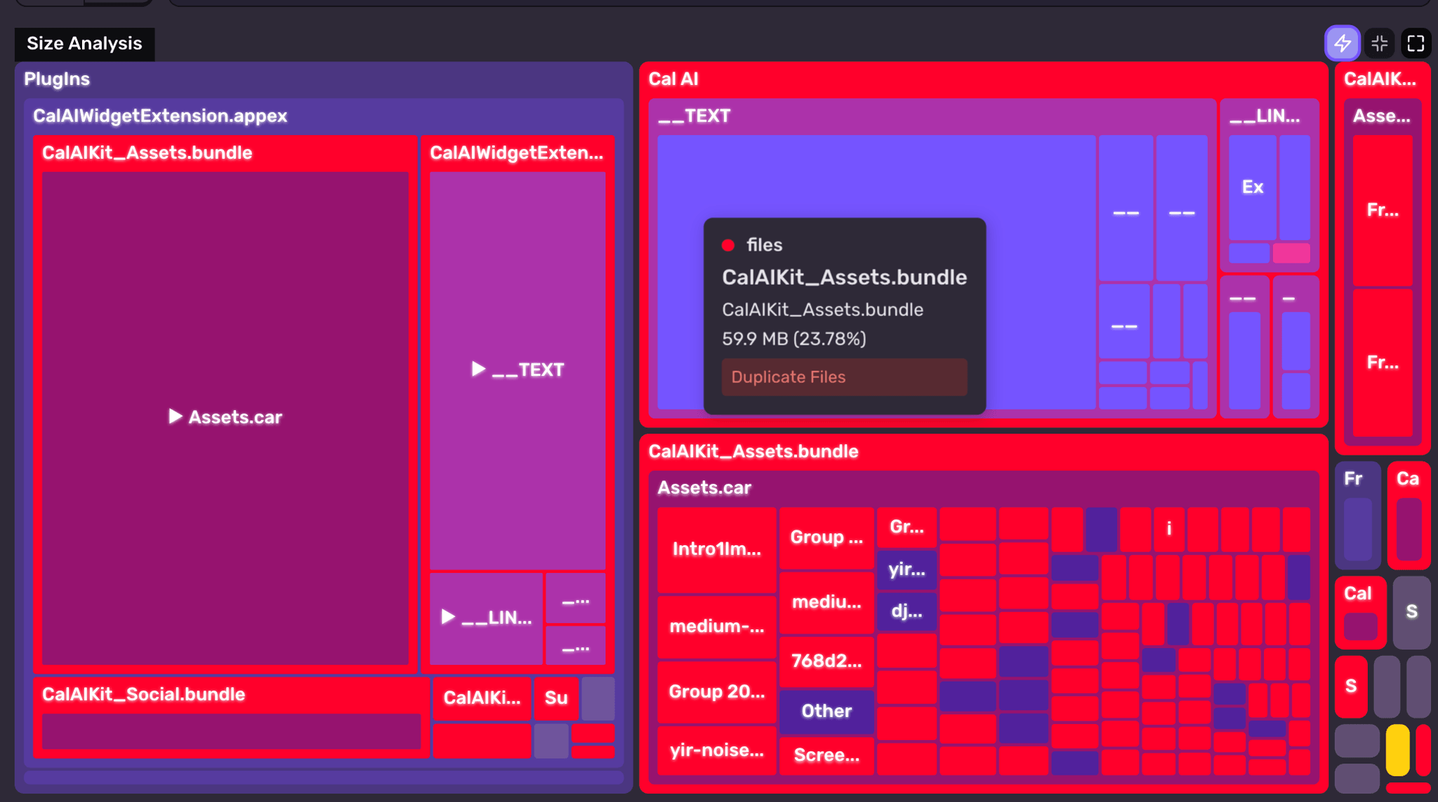 Size Analysis Blog Post - Treemap Insights