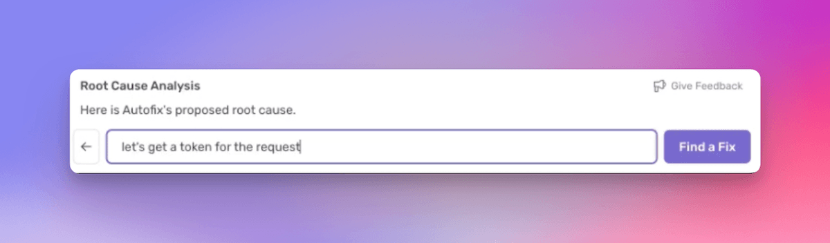 Helping the AI find a fix with user input