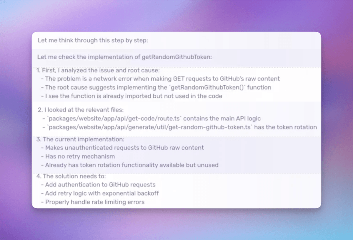 Gathering context, comprehending the codebase and making a plan for the fix 