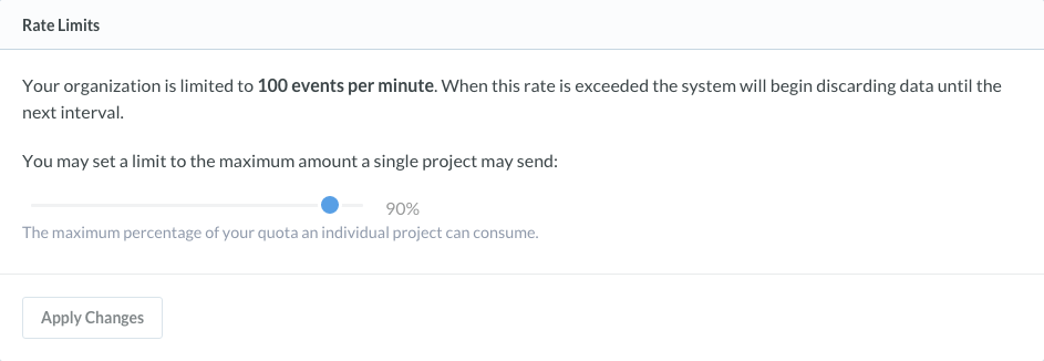 Per-Project Rate Limits