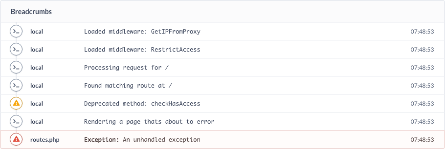 Breadcrumbs in PHP